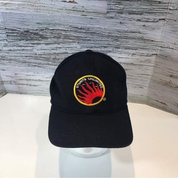 Headmaster Stunts Unlimited Vintage Snapback Hat - Picture 1 of 7